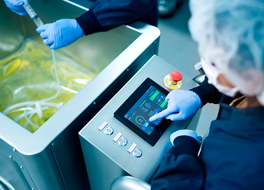 Avantor Magnetic Mixing System in the pilot plant buffer preparation lab Avantor Magnetic Mixing System in the pilot plant buffer preparation lab
