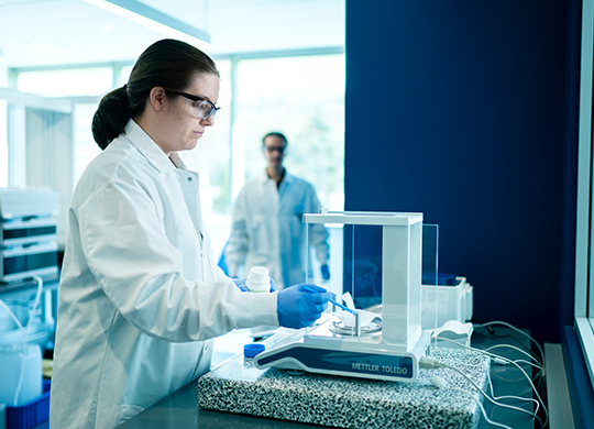 Analytical chemist in analytical and material sciences lab. Analytical chemist in analytical and material sciences lab.