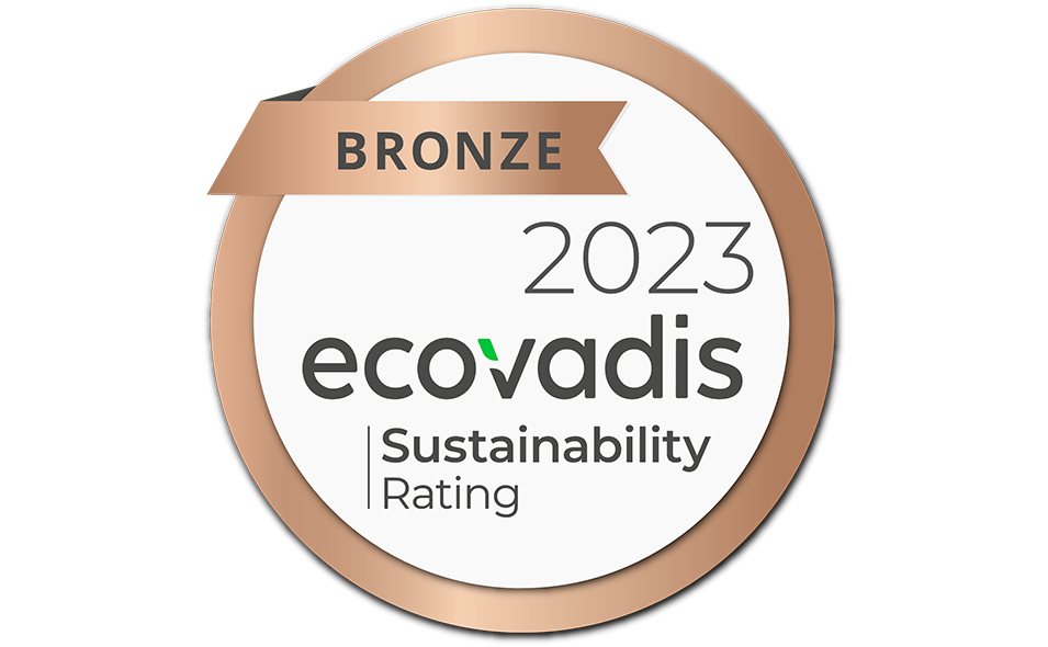 Bronze 2023 EcoVadis Sustainability Rating